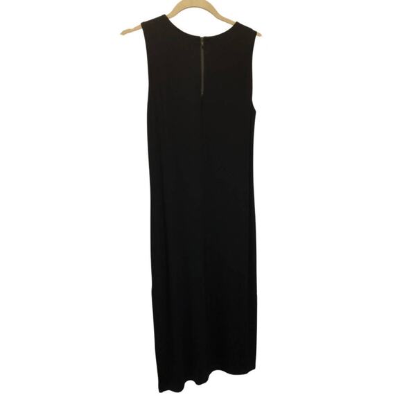 Adrienne Vittadini, Black Sleeveless Maxi Fitted Dress, XS - Picture 5 of 5
